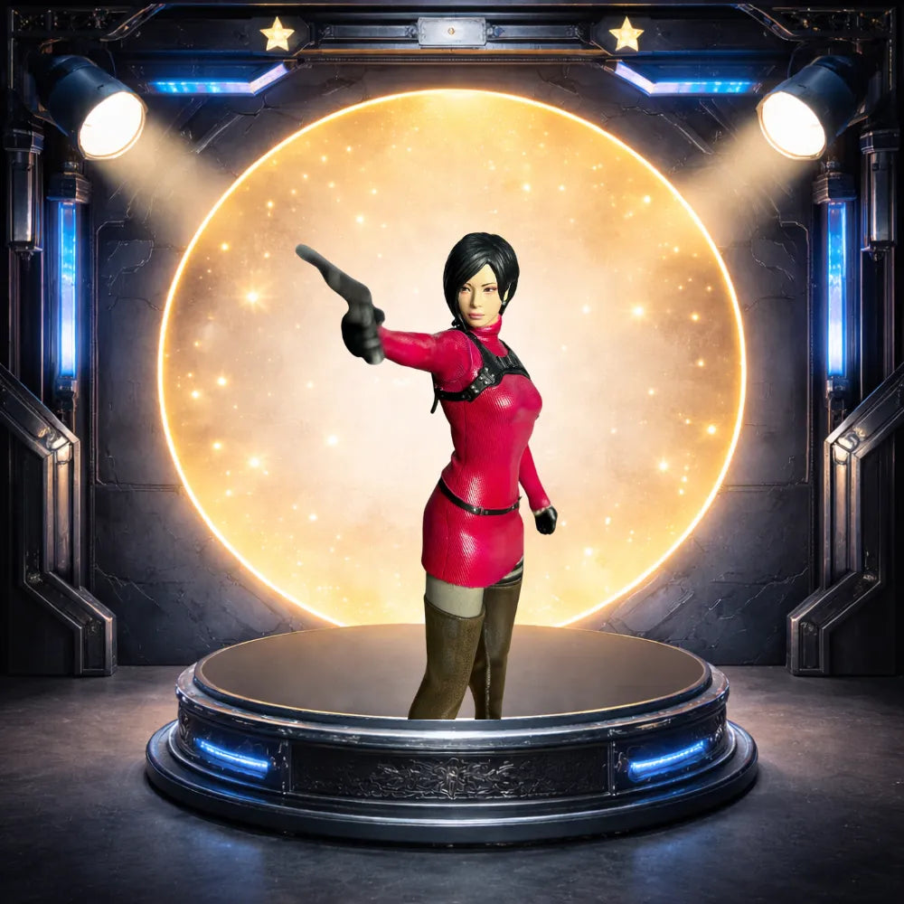 Ada Wong Inspired 3D Figurine