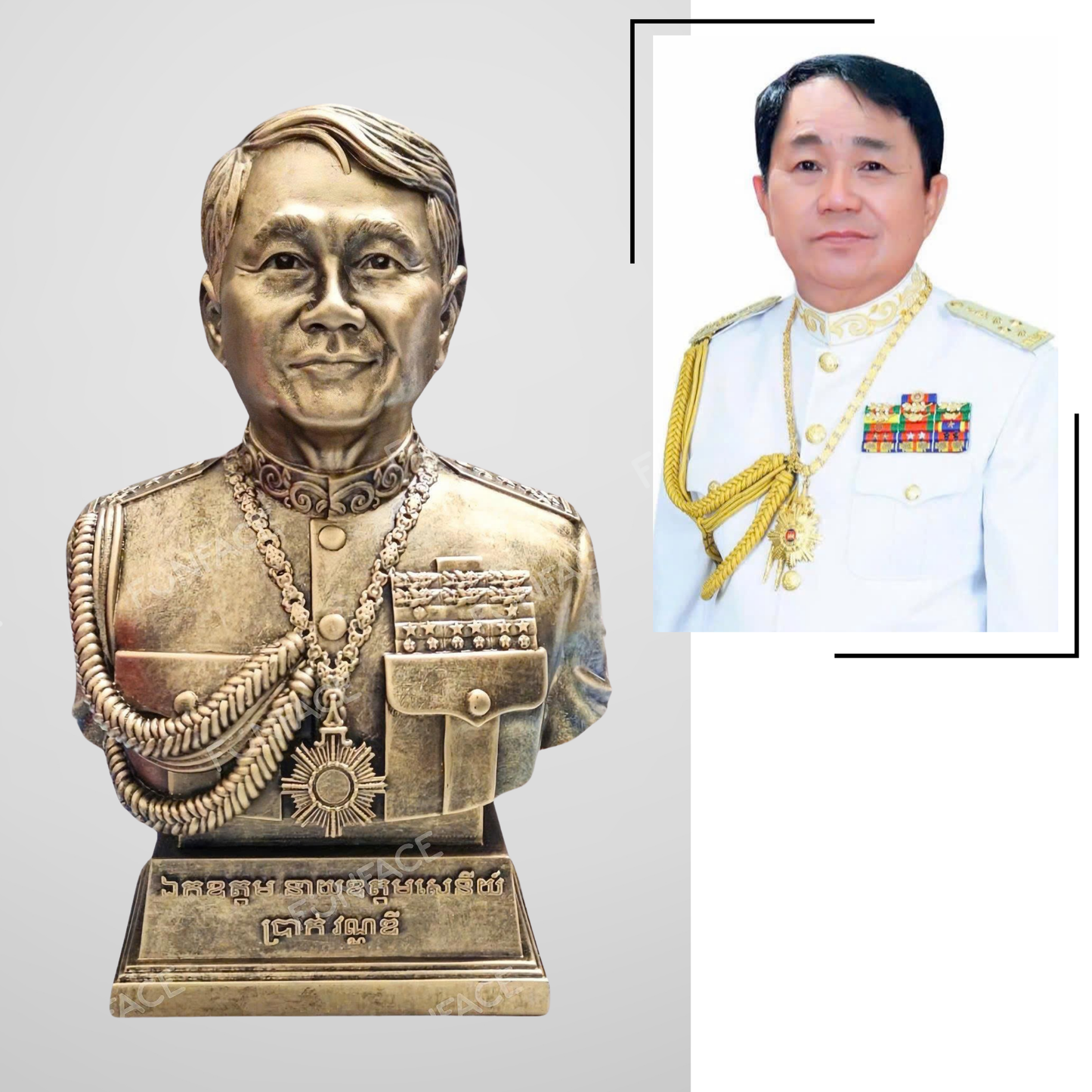 Personalized Bust Statue - The Perfect Gift for Bosses, Partners, and Loved Ones