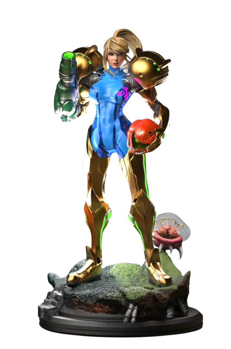 Samus Aran 3D Figure