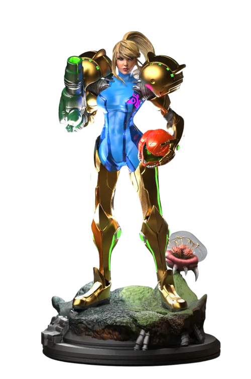 Samus Aran 3D Figure