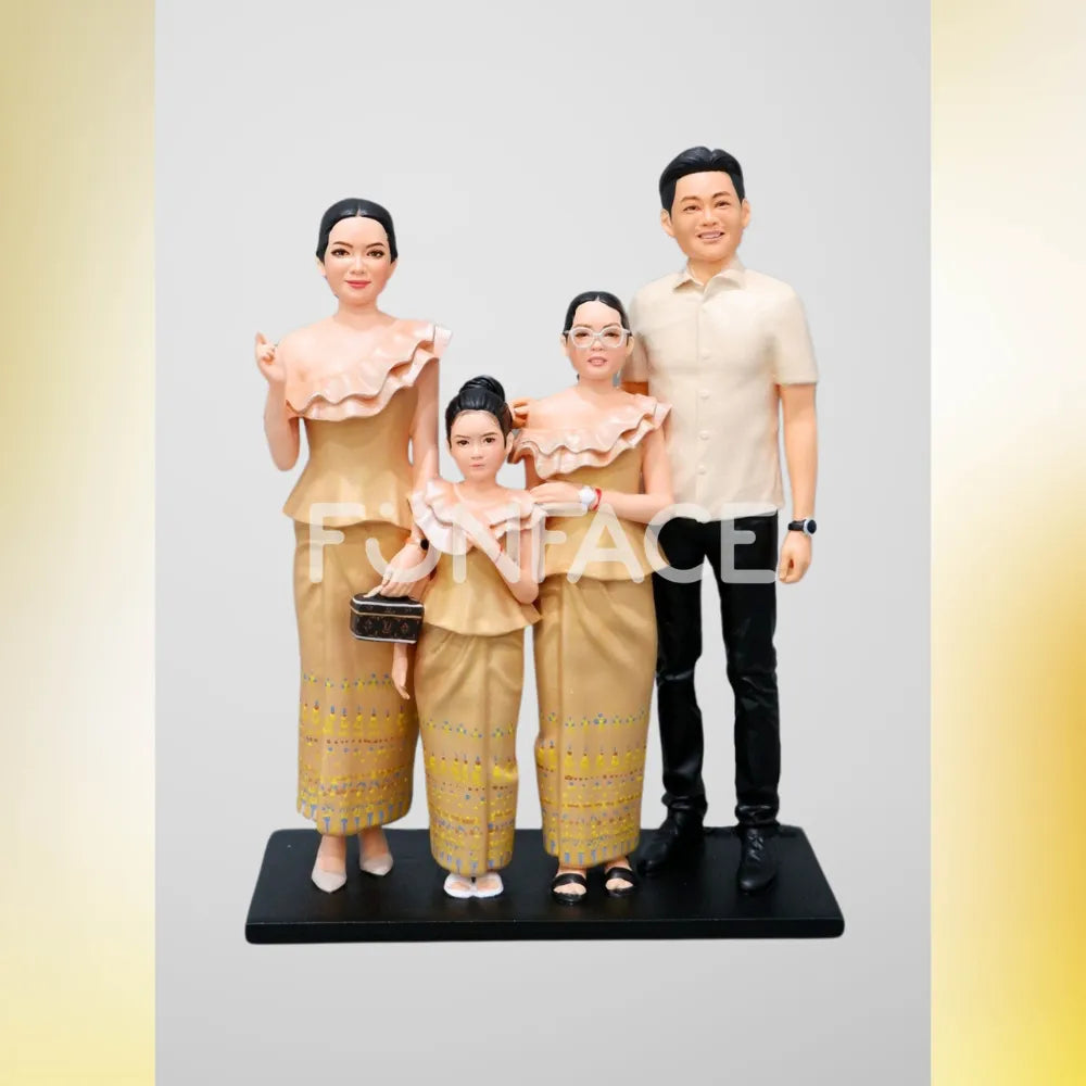 Personalized Family Gift Figurine