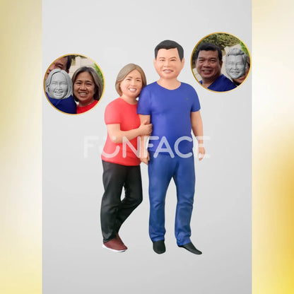 Personalized Parents Gift Figurine