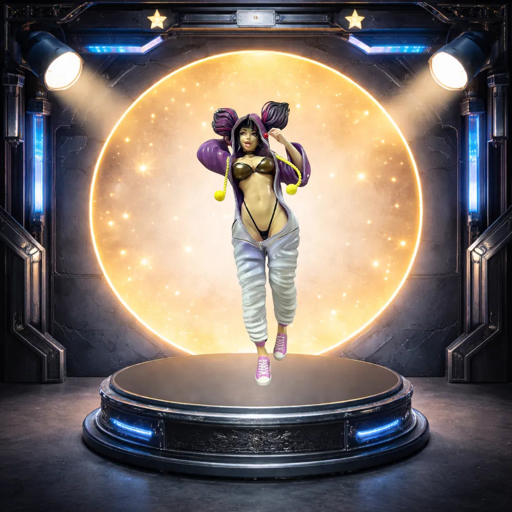 Juri Han - Street Fighter 3D Figurine
