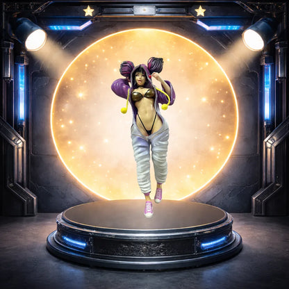 Juri Han - Street Fighter 3D Figurine