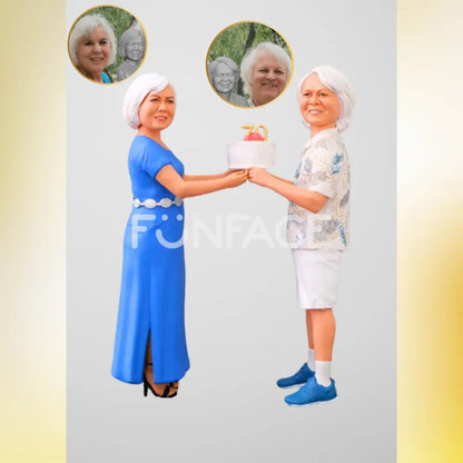 Personalized Parents Gift Figurine