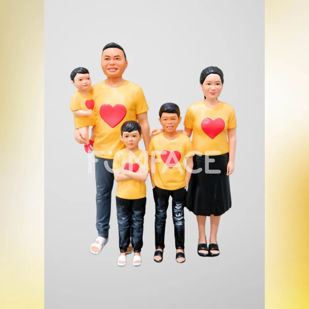 Personalized Family Gift Figurine